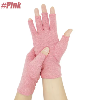 Ozynak Relief™ Arthritis Compression Gloves – Fingerless Support for Pain, Swelling & Circulation
