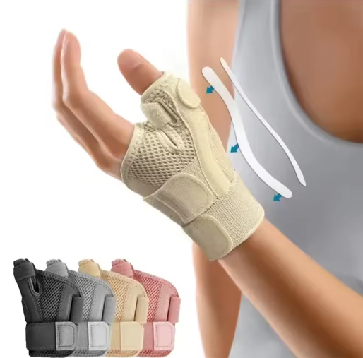 Ozynak ErgoFlex Thumb & Wrist Stabilizer with Dual-Splint Support