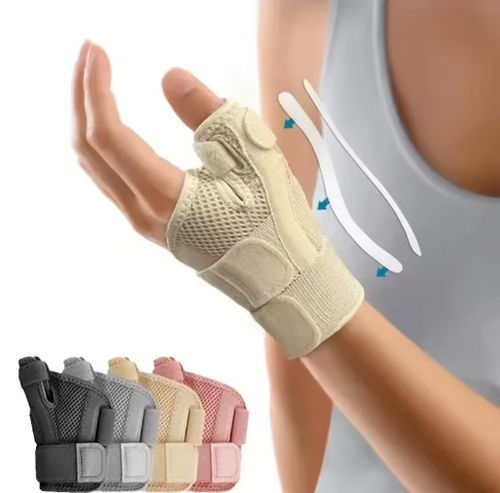 Ozynak ErgoFlex Thumb & Wrist Stabilizer with Dual-Splint Support
