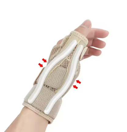 Ozynak ErgoFlex Thumb & Wrist Stabilizer with Dual-Splint Support