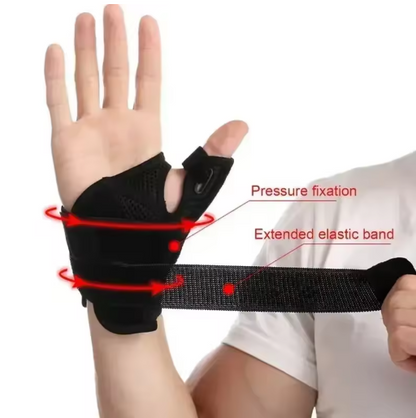 Ozynak ErgoFlex Thumb & Wrist Stabilizer with Dual-Splint Support