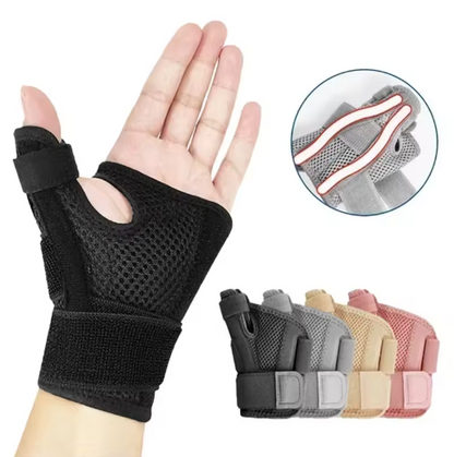 Ozynak ErgoFlex Thumb & Wrist Stabilizer with Dual-Splint Support