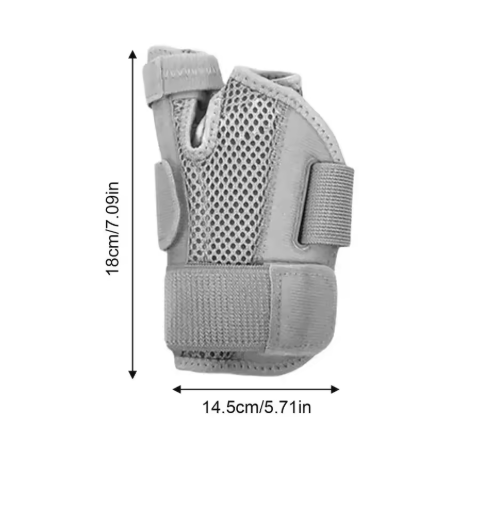 Ozynak ErgoFlex Thumb & Wrist Stabilizer with Dual-Splint Support