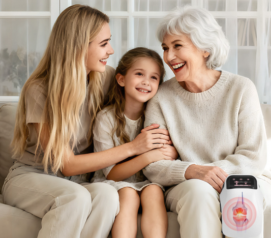 The Ozynak™ Smart Knee Rescuer (Heat + Red Light Therapy)