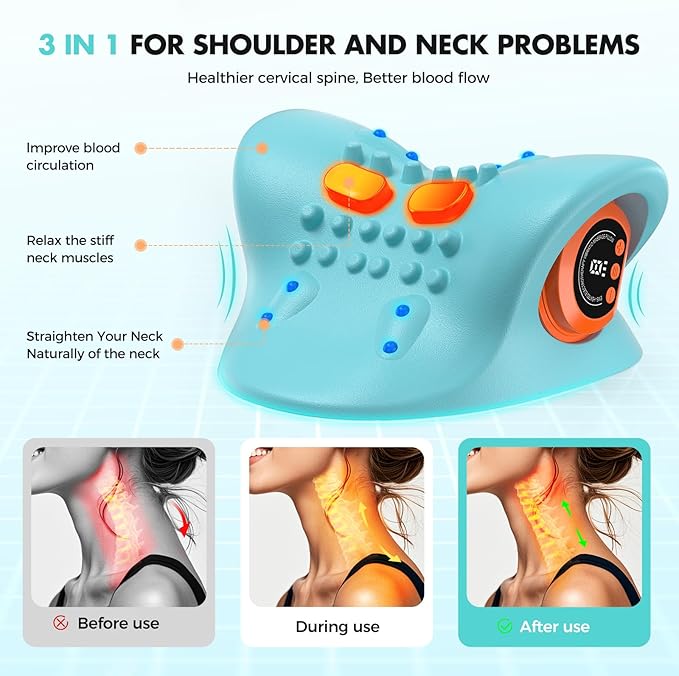 The Ozynak™ Smart EMS Neck Traction Device